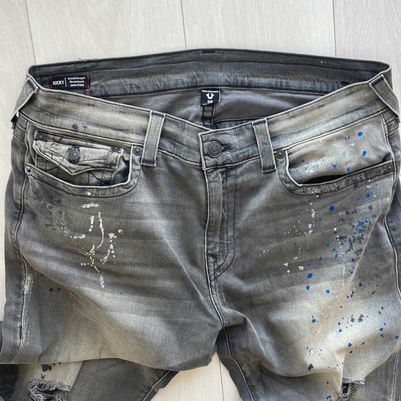 TRUE RELIGION SIZE 36 RICKY - Picture 2 of 4